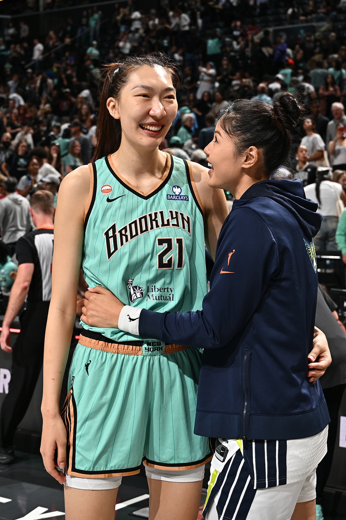 比肩韩旭！李月汝成为第二位解锁WNBA生涯500分的中国球员